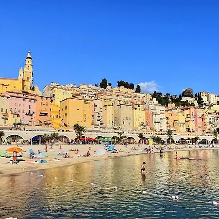 Rue Pietonne - Cosy 2 Pieces - 30 M Bord De Mer - Daire Menton